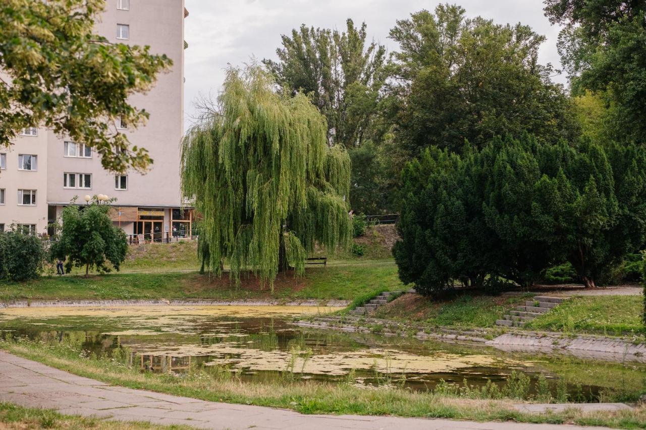Bulwary Wislane Modern Apartment Varsó Kültér fotó